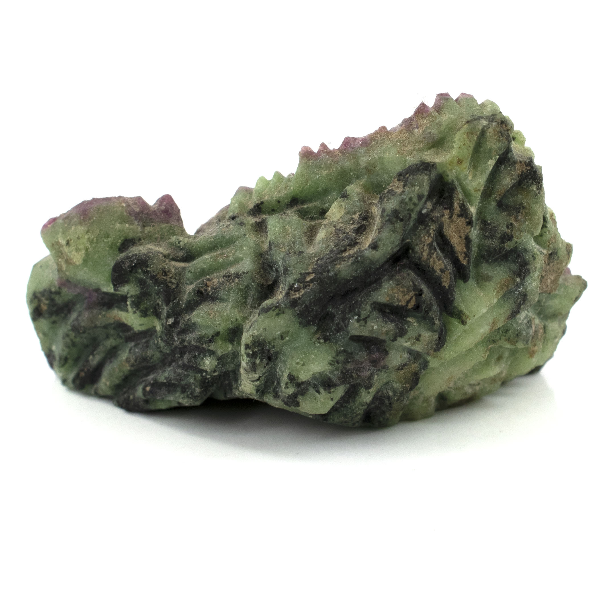 Natural Ruby Zoisite Ganesha Carving Statue | Handcrafted Gemstone Ganesh Idol for Prosperity & Spiritual Healing - Image 3