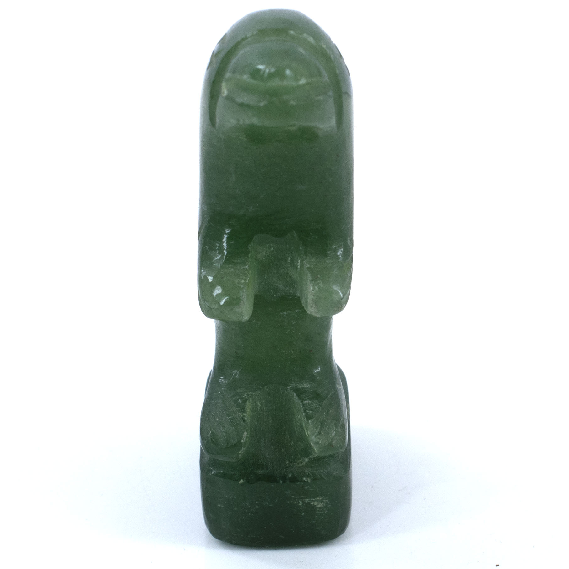 Natural Green Aventurine Dolphin Carving | Crystal Dolphin Figurine for Luck, Healing & Positivity - Image 3