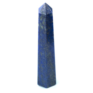 Natural Lapis Lazuli Crystal Tower Point | Hand Polished Healing Obelisk for Wisdom & Spiritual Growth