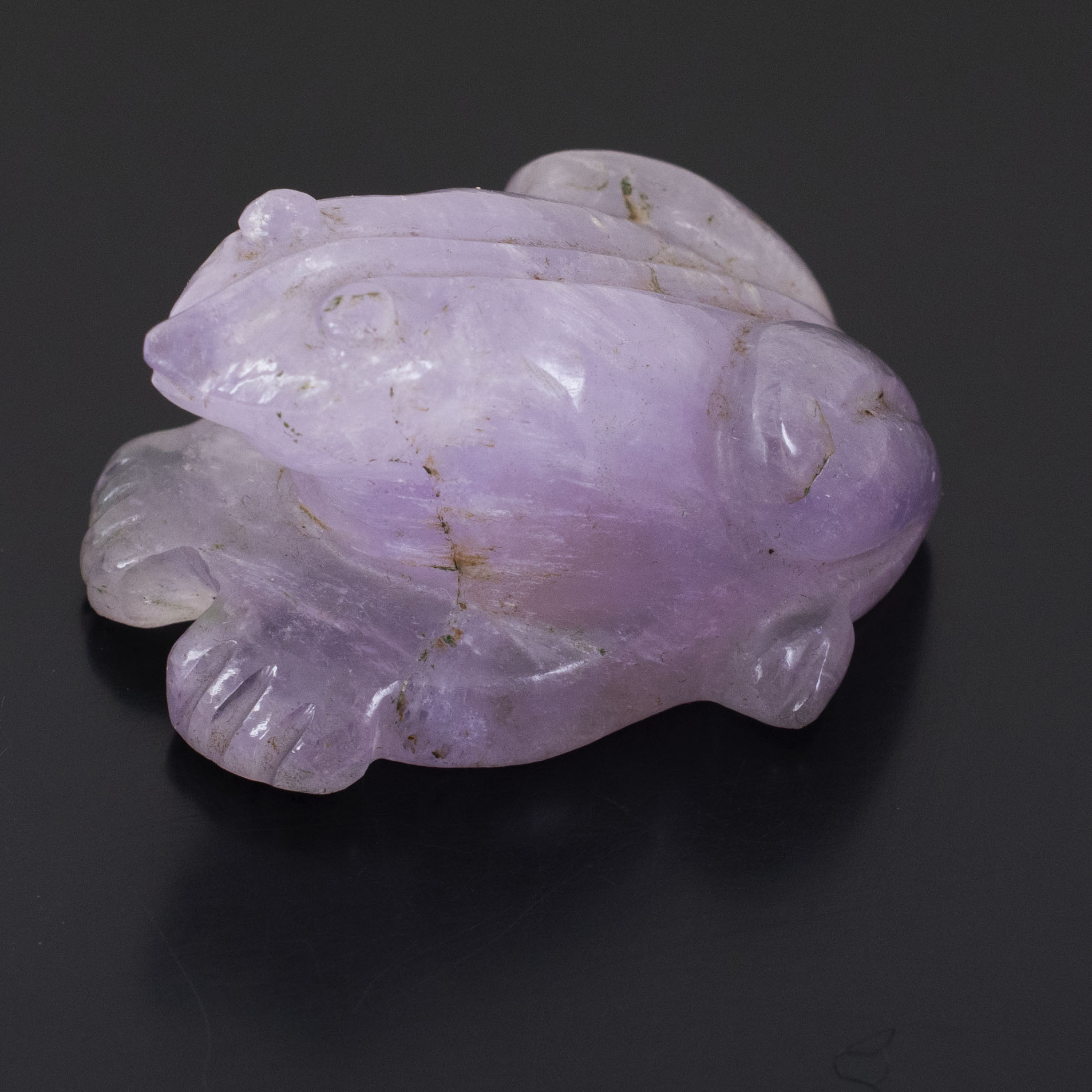 Natural Amethyst Turtle Carving – Hand-Carved Crystal Tortoise for Healing, Protection & Vastu - Image 2