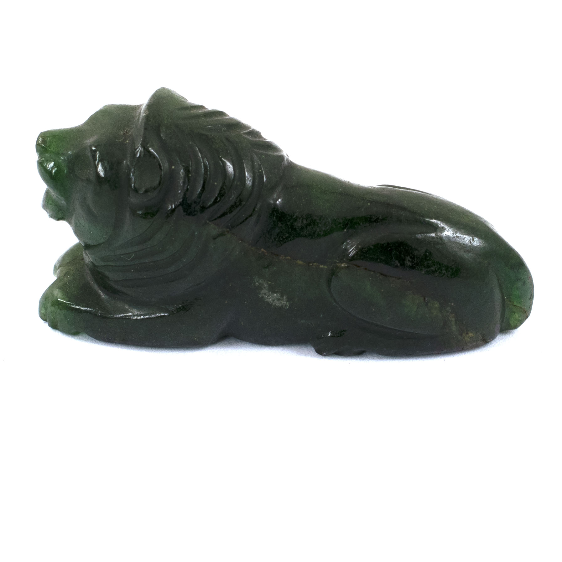 Natural Green Aventurine Lion Figurine – Hand Carved Crystal Lion Statue for Courage, Protection & Vastu - Image 4