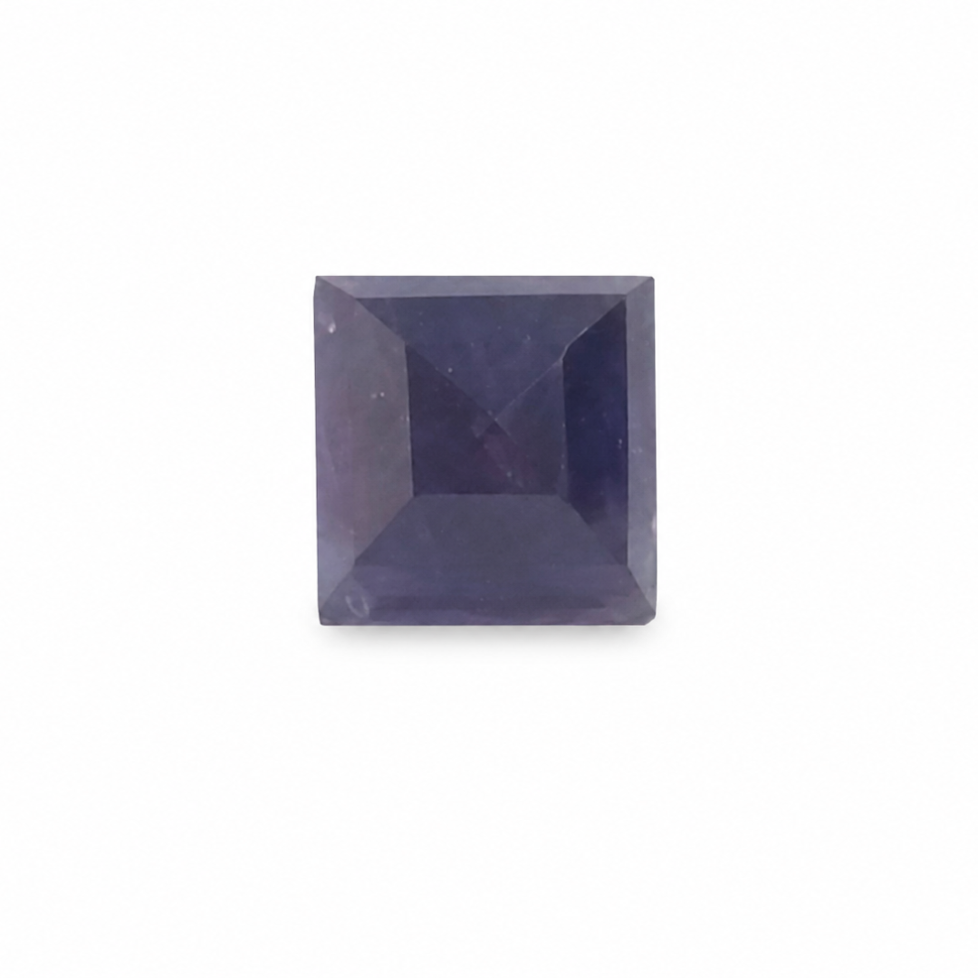 Natural Iolite Square Pyramid Crystal – Hand Polished Gemstone for Meditation, Healing & Vastu