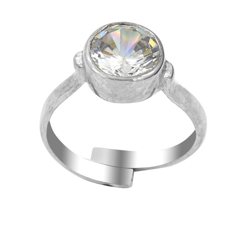 Natural Diamond Adjustable Ring - Image 3
