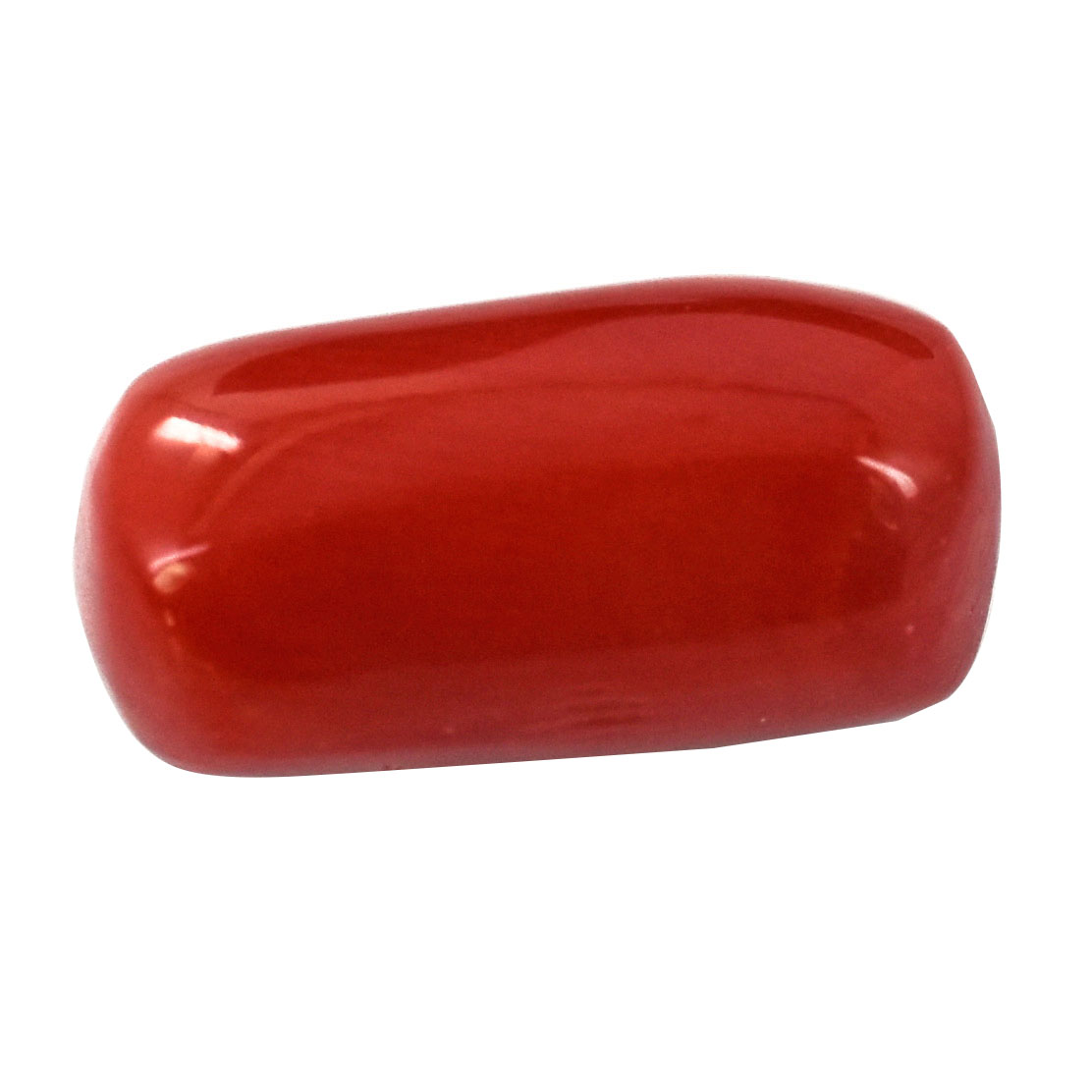Natural Red Coral (Moonga) Gemstone – 4.87 Carat | Oval Cushion Cabochon Cut - Image 5