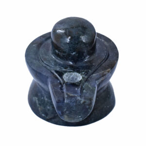 Natural Black Labradorite Shiva Lingam – Handcrafted Sacred Crystal Shivling for Spiritual Healing, Protection & Meditation