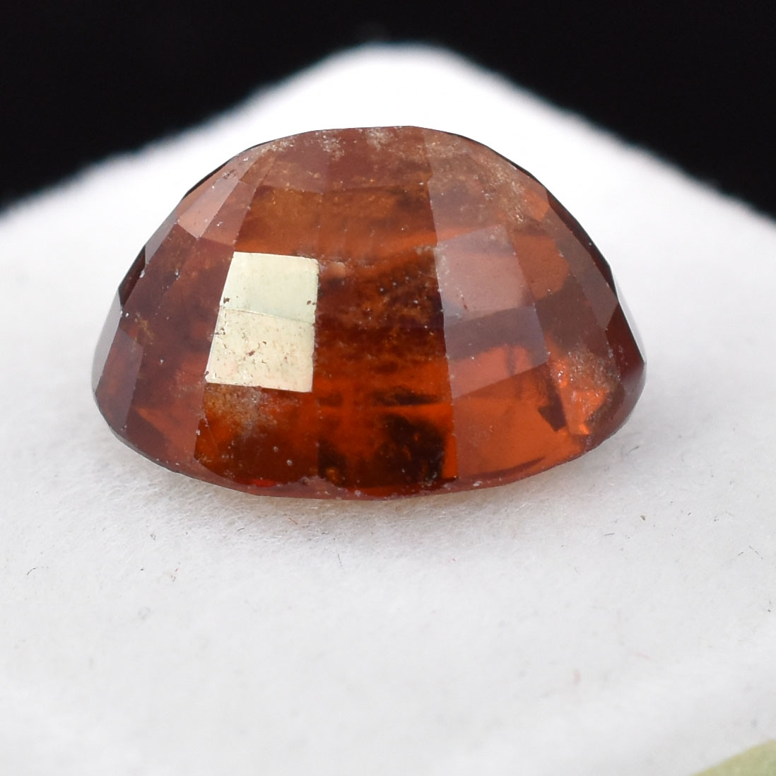 Natural Hessonite (Gomed) 5.72 CTS – Certified Oval Mixed Cut Loose Gemstone - Image 7