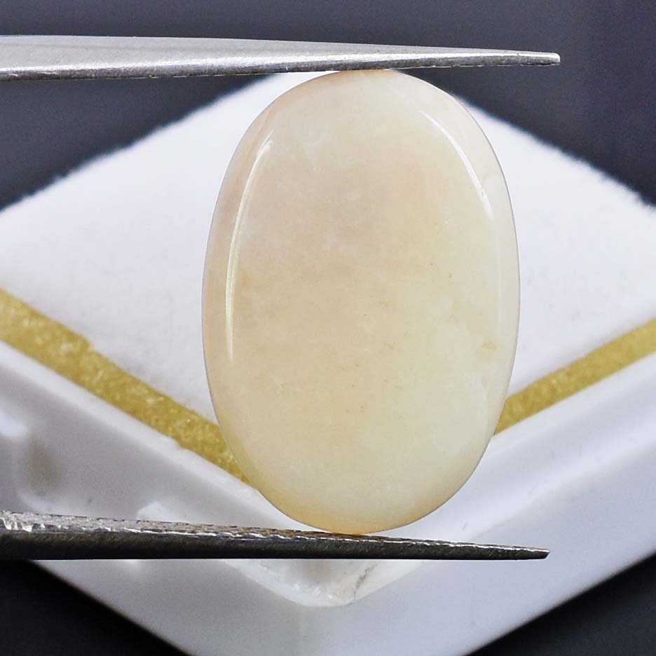 Premium 4.95 Cts Certified Natural Grey Opal Oval Cabochon Gemstone Product Details: - Image 6