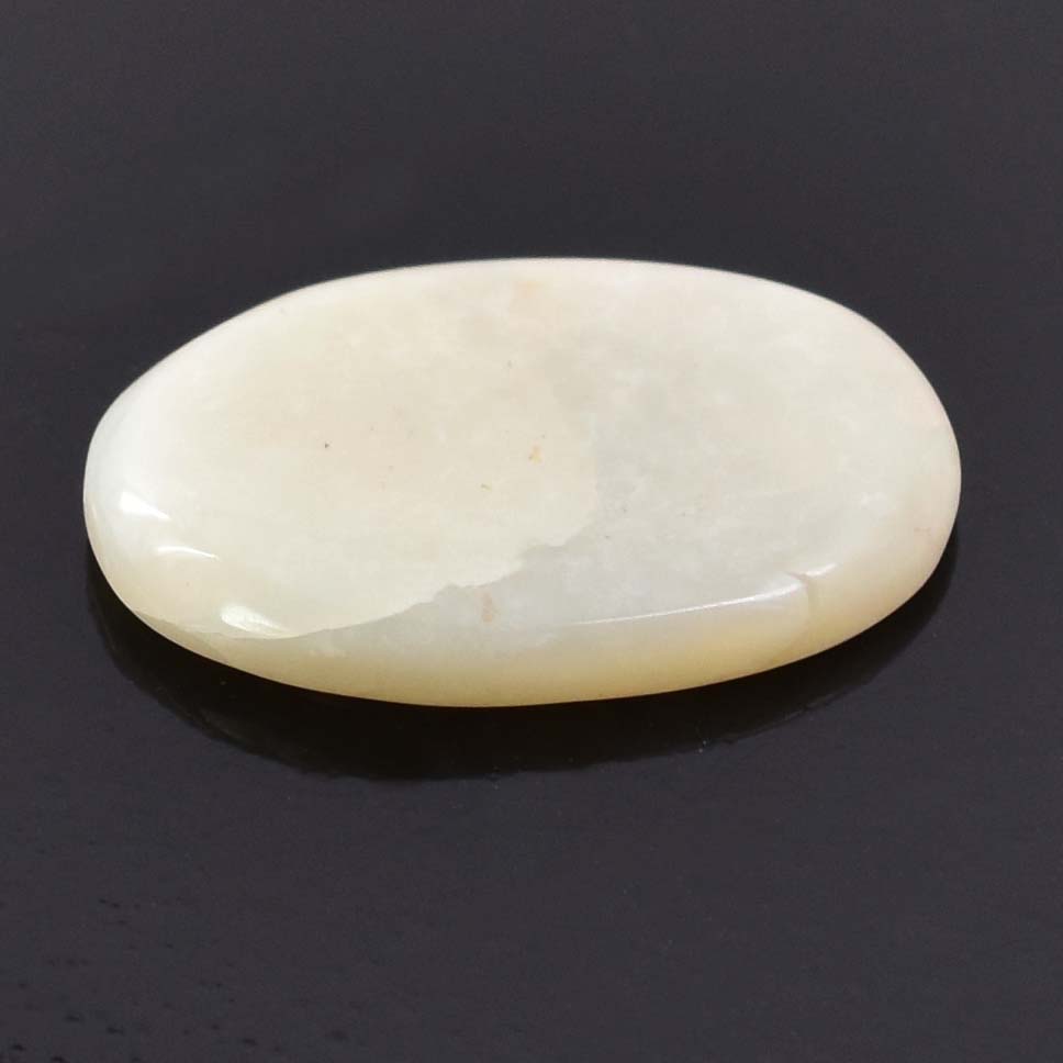 Premium 4.95 Cts Certified Natural Grey Opal Oval Cabochon Gemstone Product Details: - Image 4