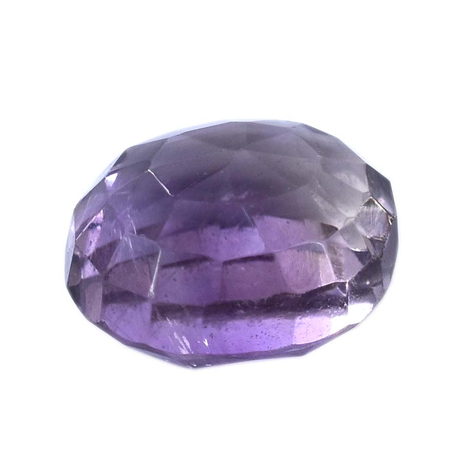 Natural Amethyst Gemstone – 5.84 Carat Oval Mixed Cut Certified Purple Quartz - Image 3