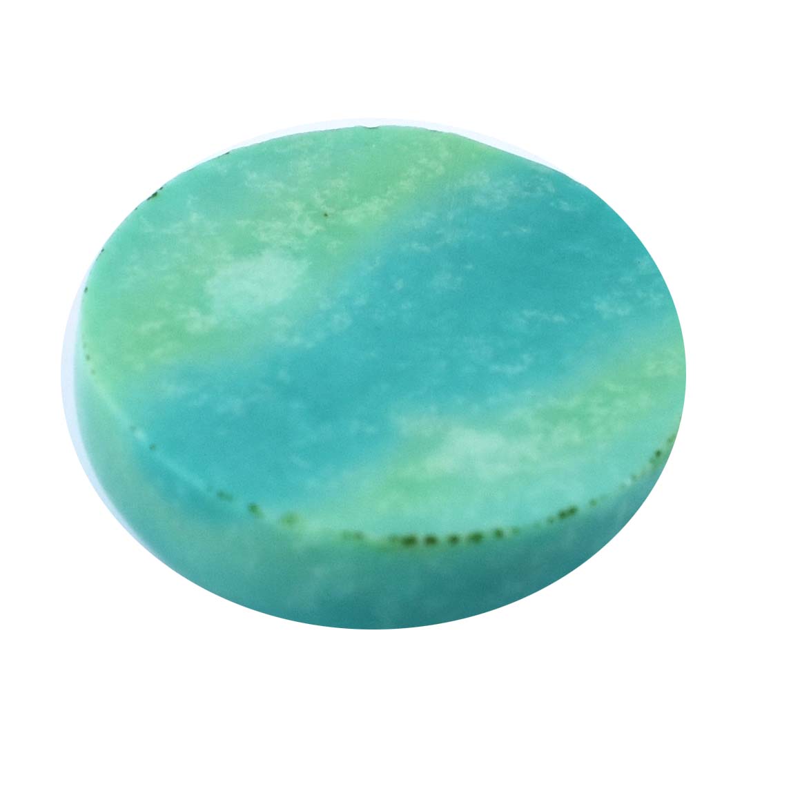 Natural Turquoise (Firoza) Oval Cabochon Loose Gemstone | Certified Blue Turquoise for Ring & Pendant | Natural Healing Crystal - Image 3