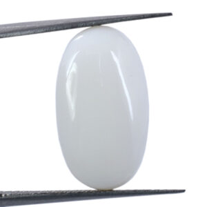 Premium Natural Milky White Opal Oval Cabochon Gemstone Product Details: