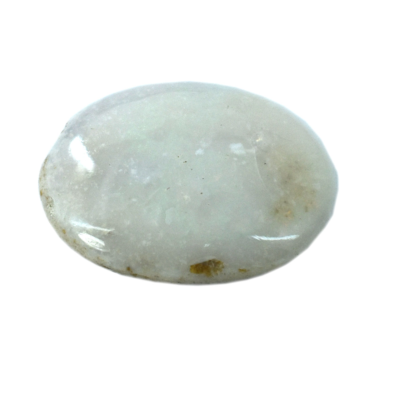 Premium Certified Natural Milky White Opal Gemstone (4.73 Cts) - Image 4