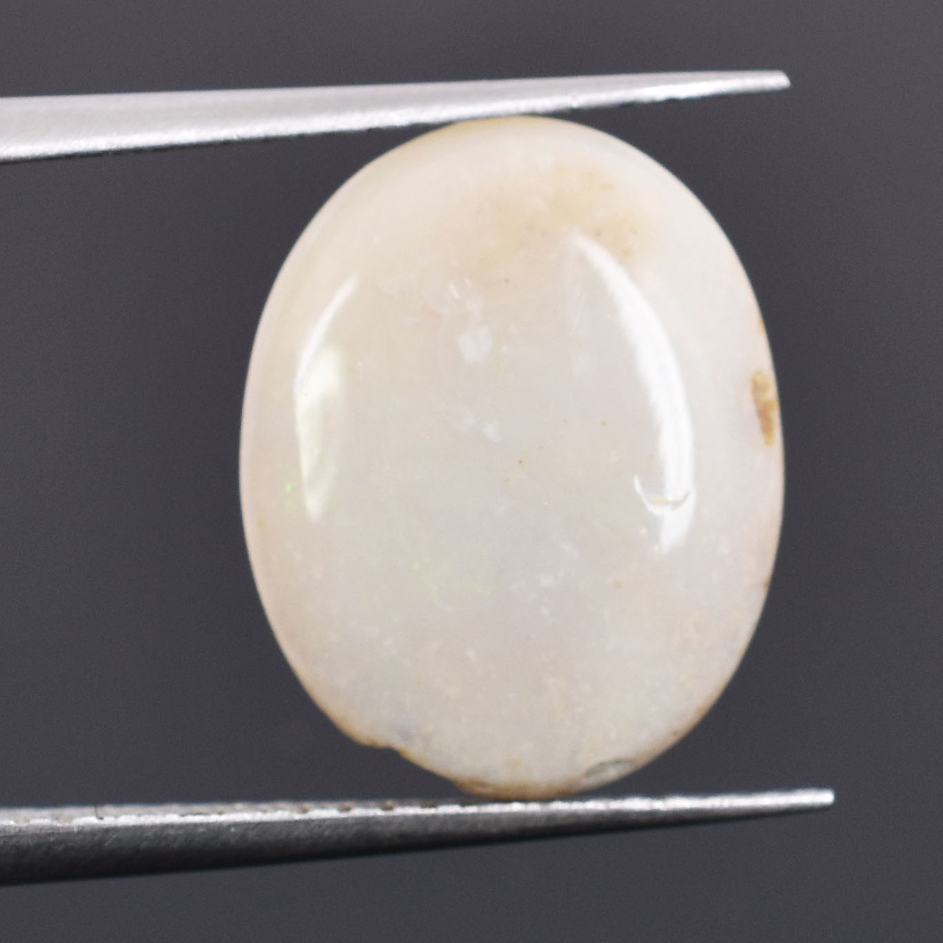 Premium Certified Natural Milky White Opal Gemstone (4.73 Cts) - Image 3