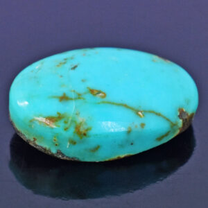 Premium 10.84 Cts Certified Natural Turquoise (Firoza) Oval Cabochon