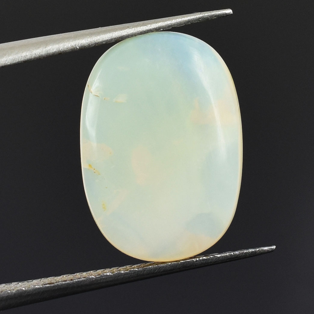 Natural White Opal Cabochon - Image 5
