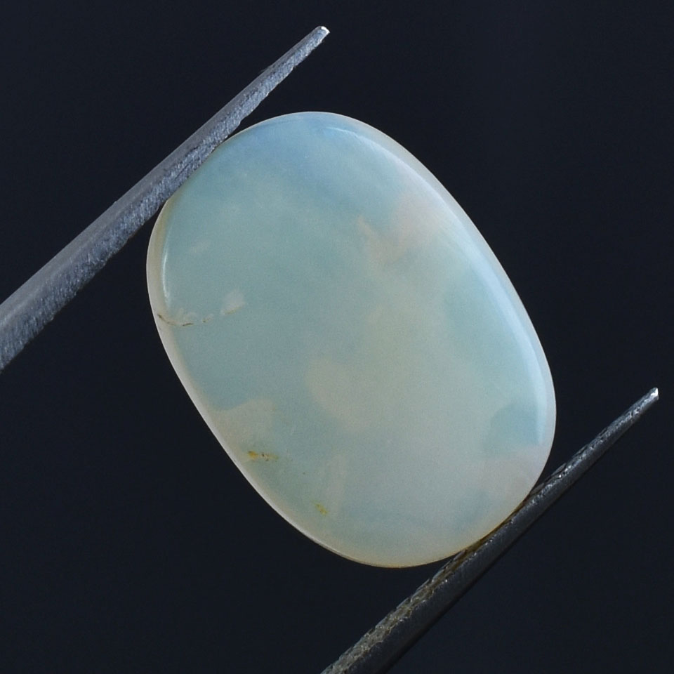 Natural White Opal Cabochon - Image 4