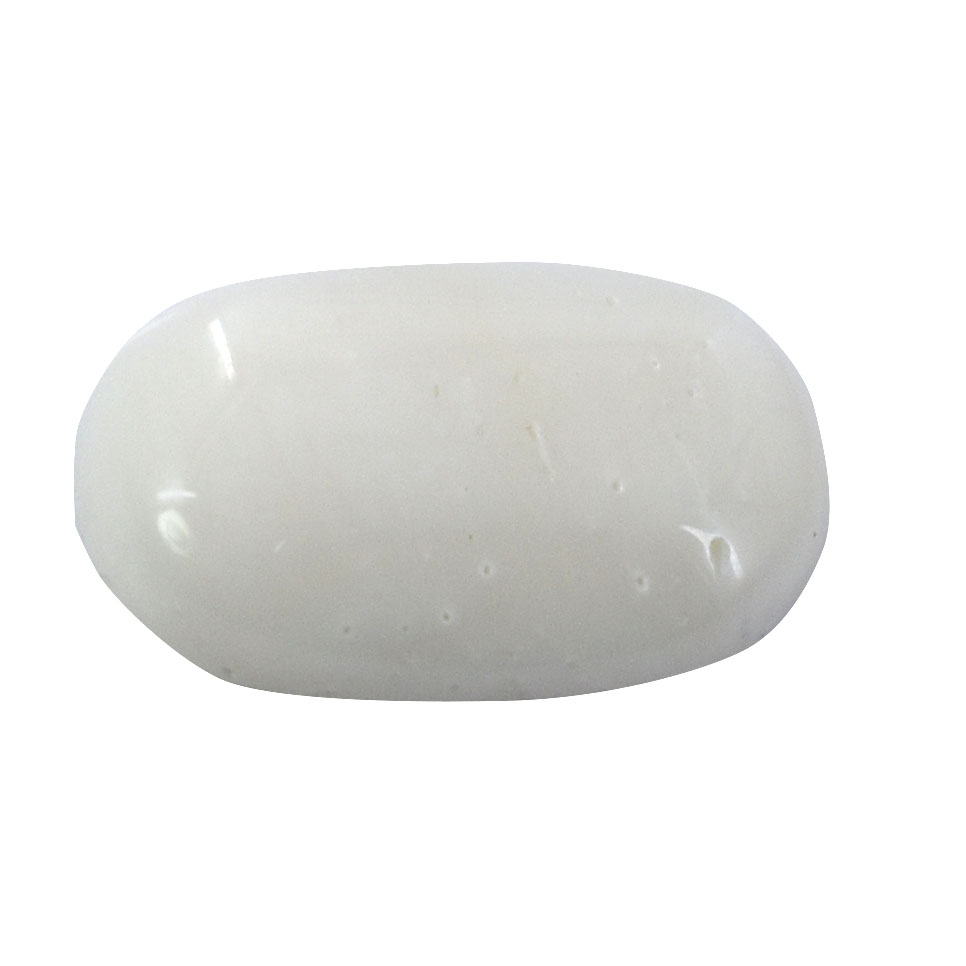 Premium Natural White Coral (Safed Moonga) Capsule Cabochon Gemstone