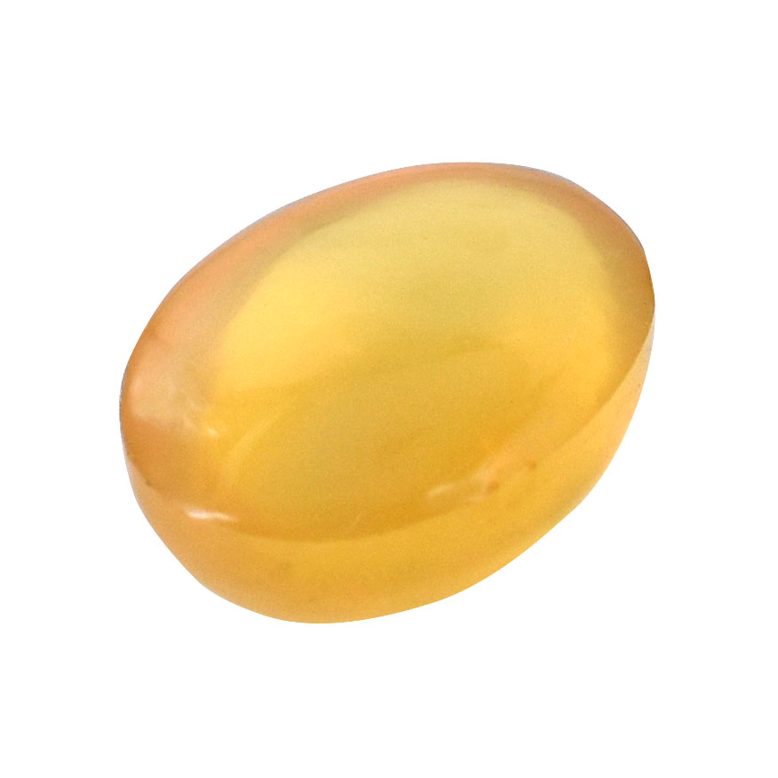 Premium Natural Yellow Opal Oval Cabochon Gemstone - Image 2