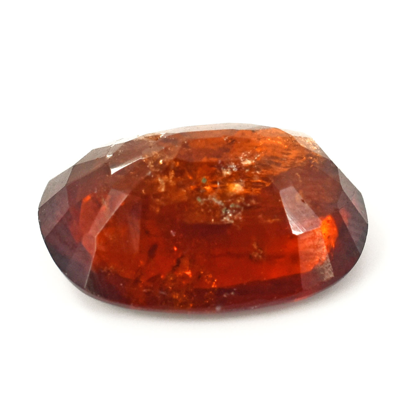 Natural Hessonite (Gomed) Gemstone – Certified Brown Hessonite | Oval Mixed Cut | 4.90 Carats - Image 2