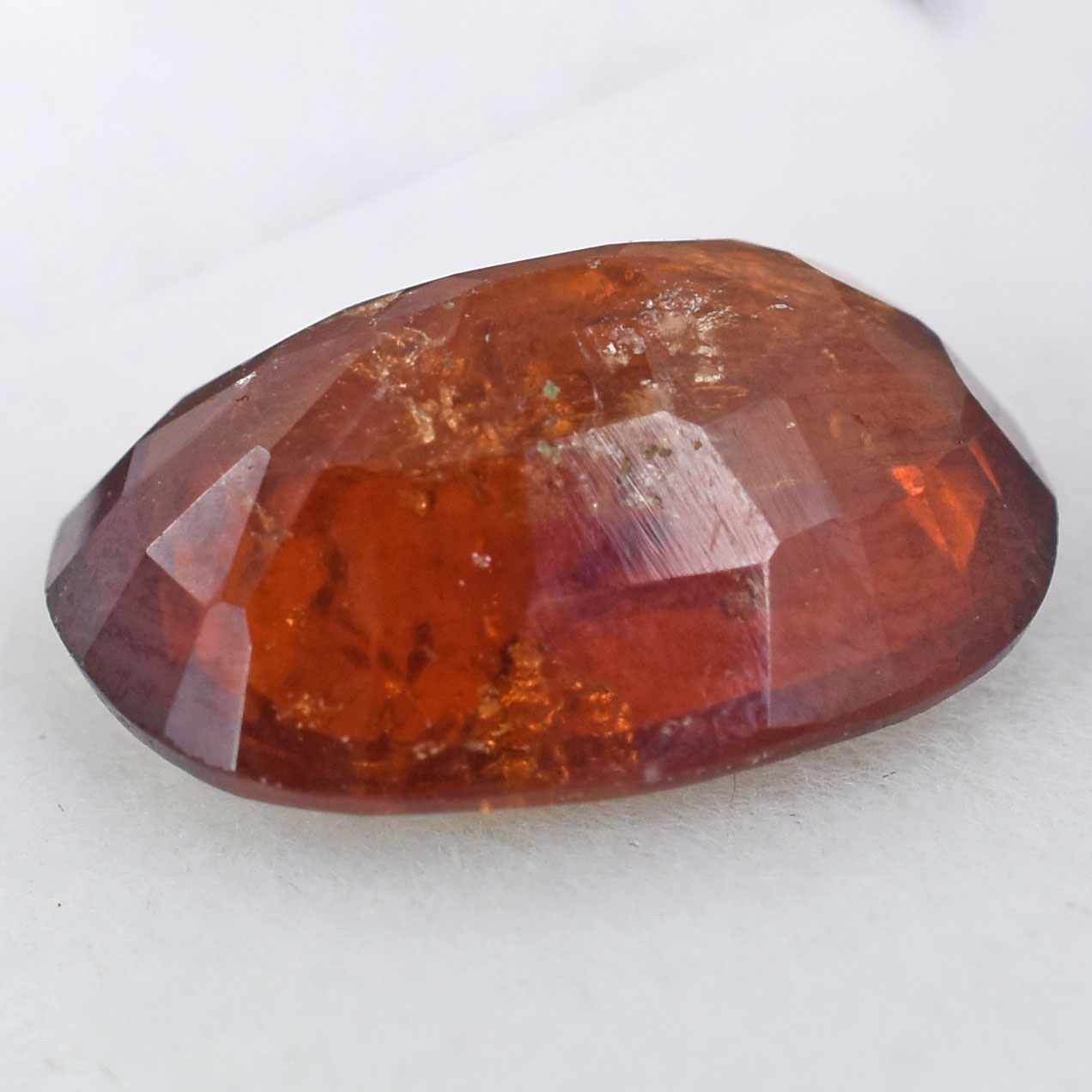 Natural Hessonite (Gomed) Gemstone – Certified Brown Hessonite | Oval Mixed Cut | 4.90 Carats - Image 4