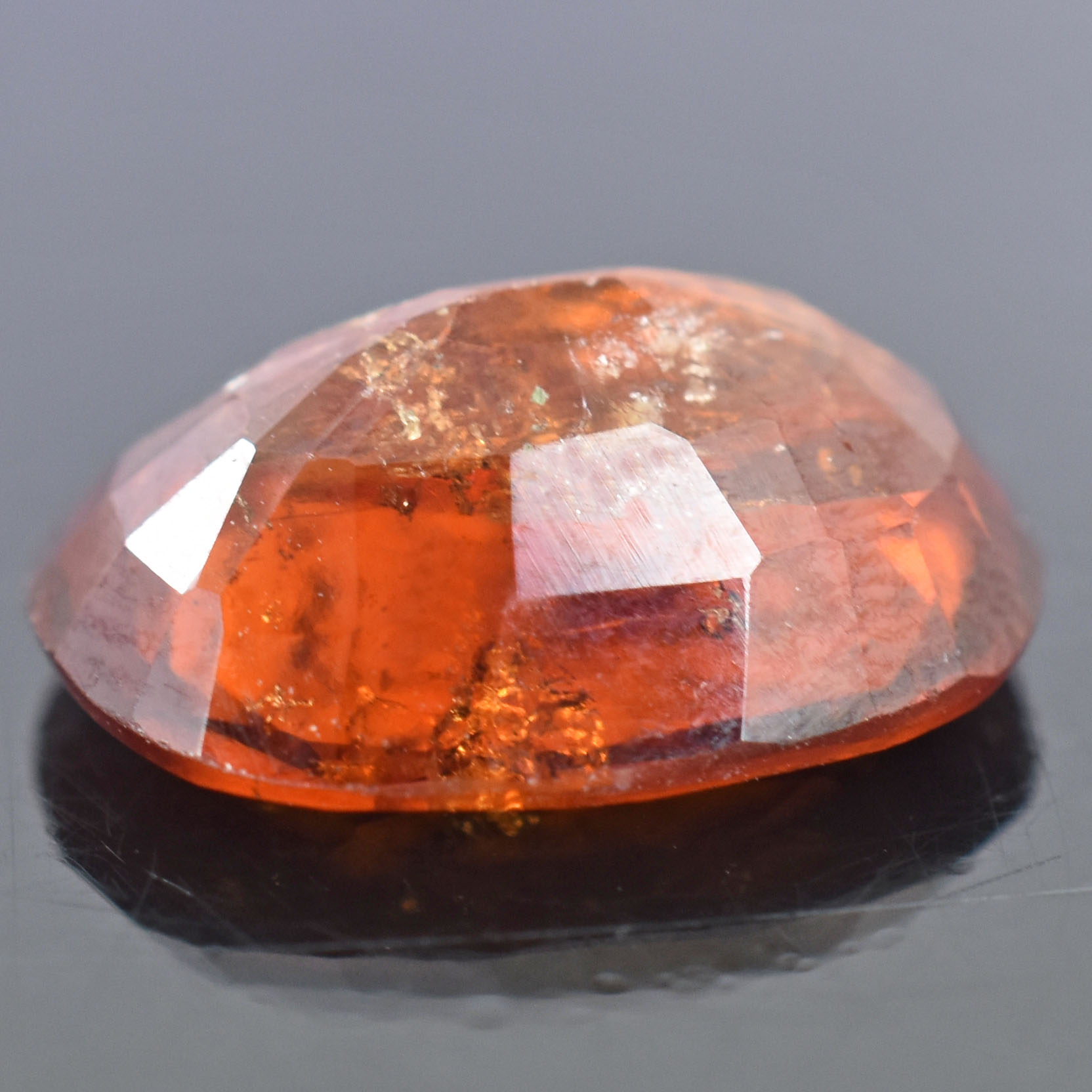 Natural Hessonite (Gomed) Gemstone – Certified Brown Hessonite | Oval Mixed Cut | 4.90 Carats - Image 5