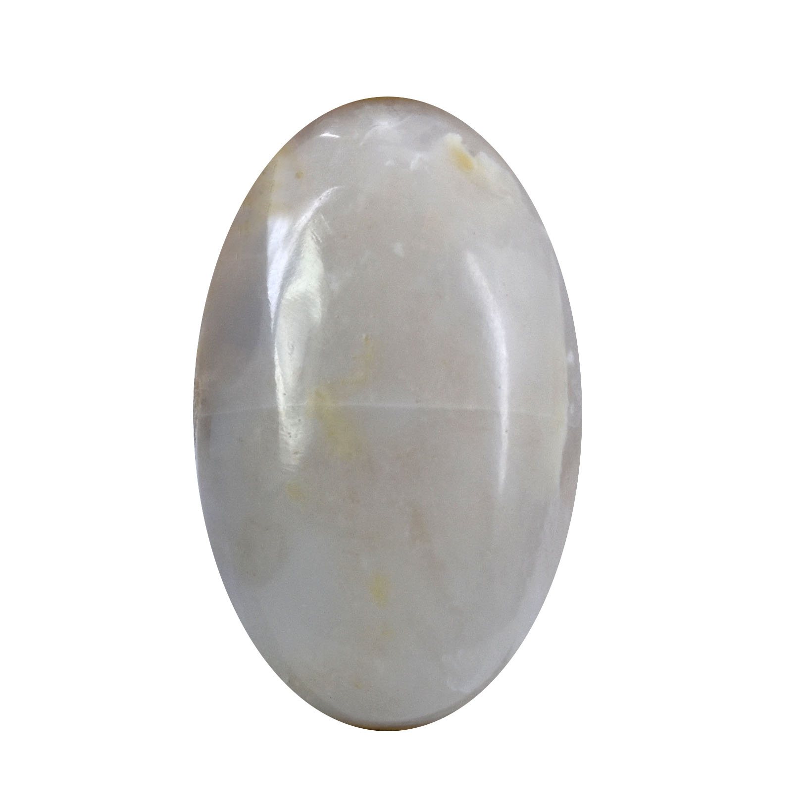 Premium Natural Elongated White Opal Cabochon Gemstone