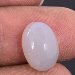 Premium 6.82 Cts Certified Natural Grey Moonstone Oval Cabochon