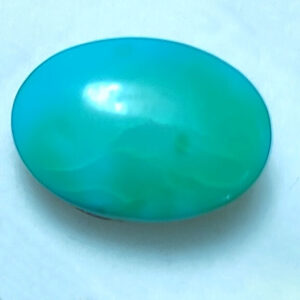 Premium 13.62 Cts Certified Natural Turquoise (Firoza) Oval Cabochon