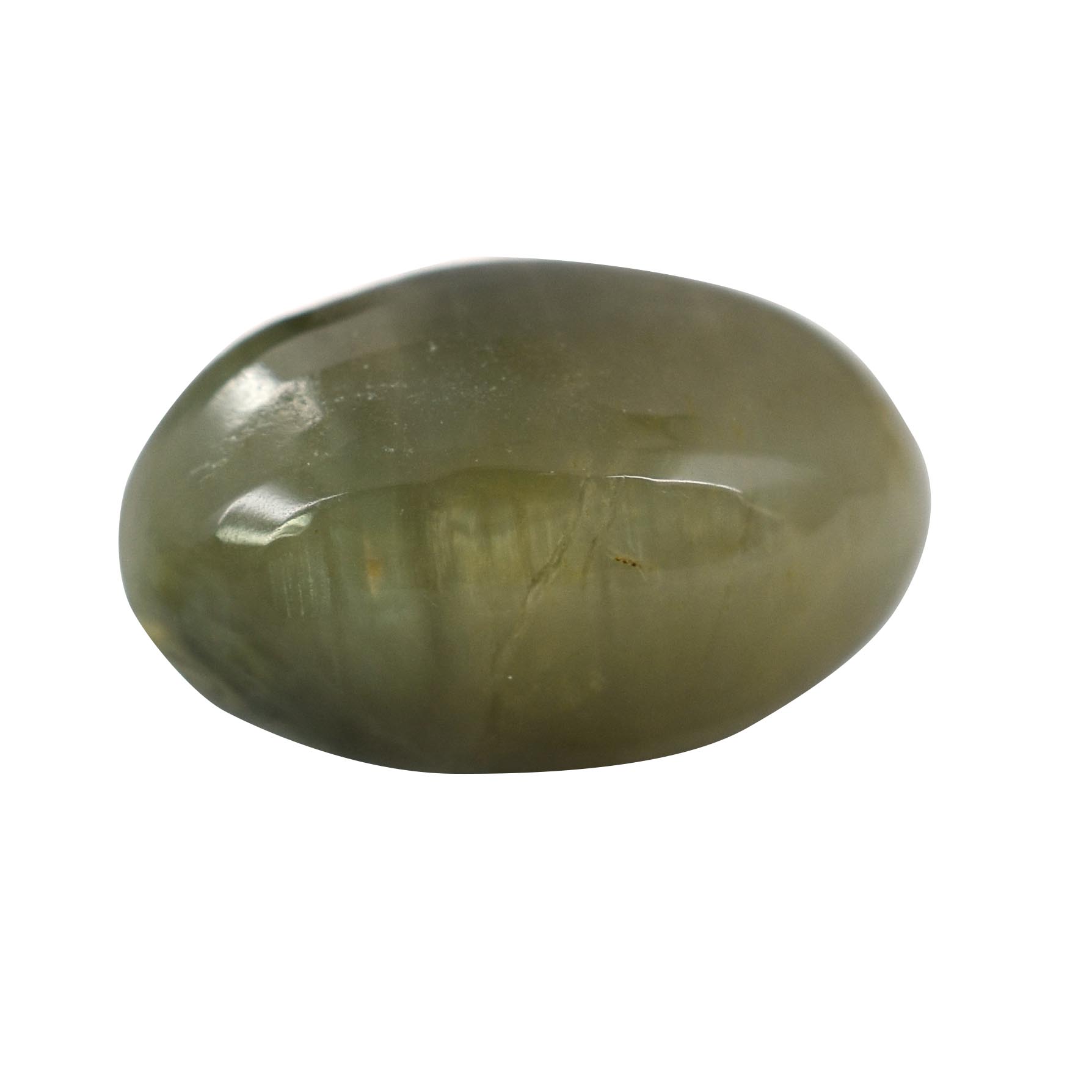 Certified Natural Cat's Eye Quartz – 2.76 Carat Oval Cabochon Gemstone - Image 6