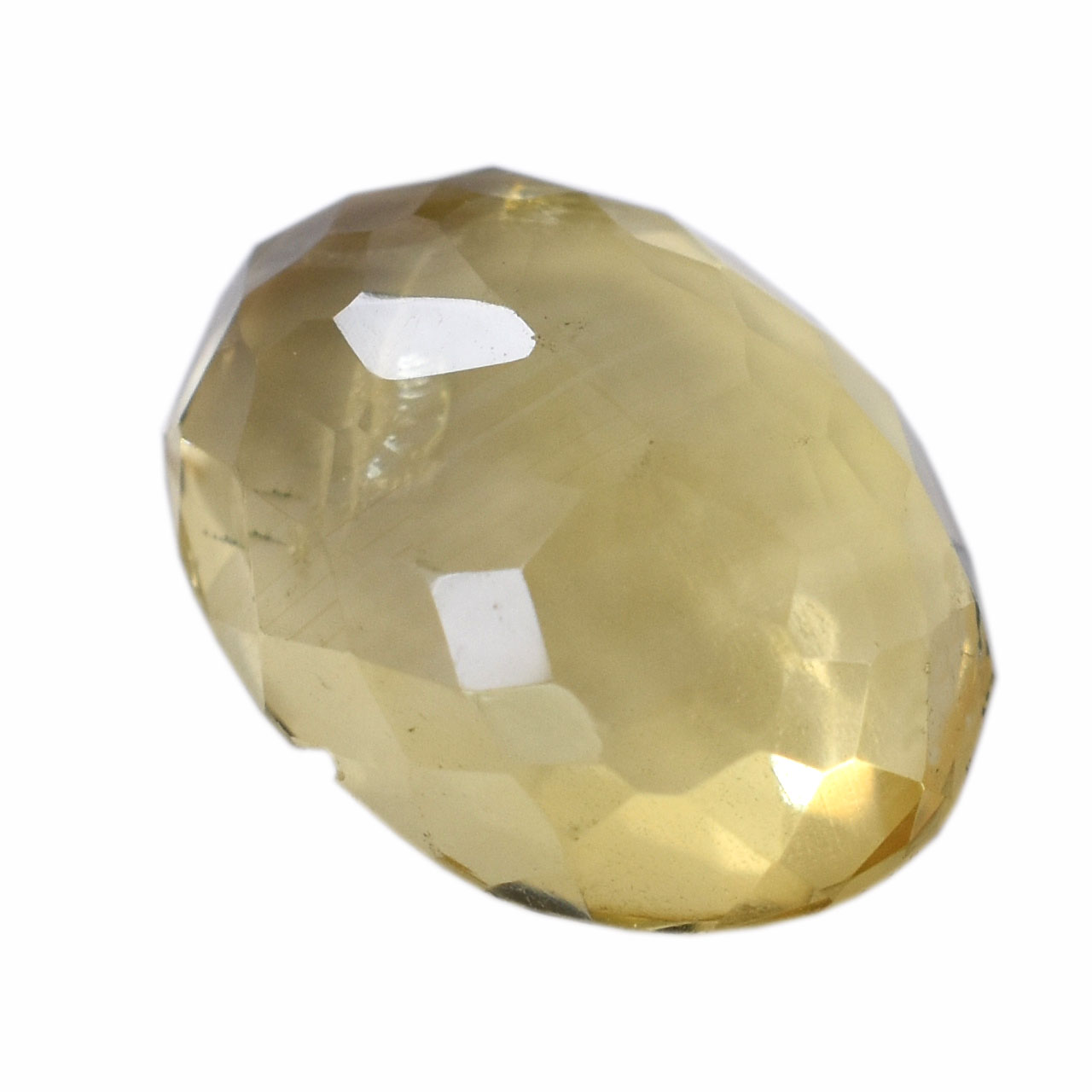 Natural Yellow Citrine (Sunela) Gemstone – Certified Oval Mixed Cut Loose Gemstone | 4.09 Carat - Image 4