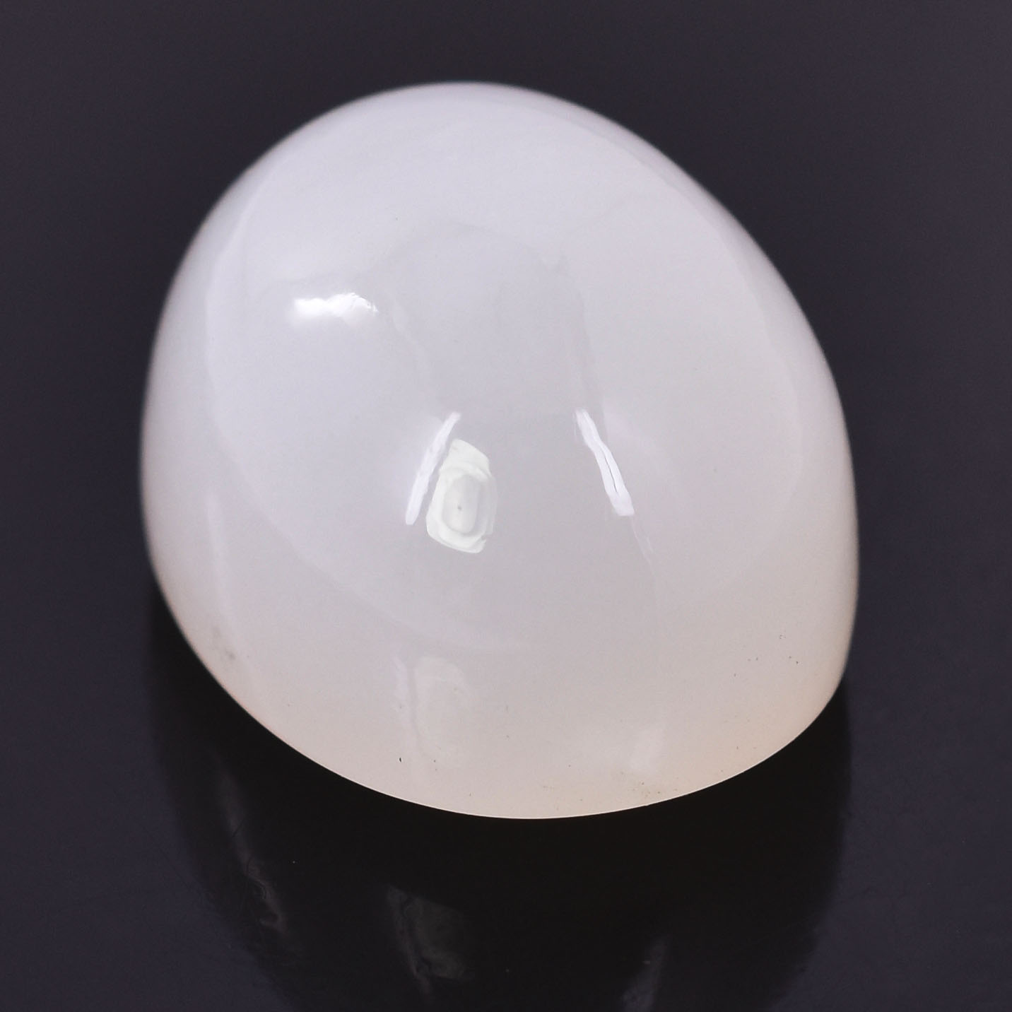 Premium 15.97 Cts Certified Natural Grey Moonstone Oval Cabochon - Image 5
