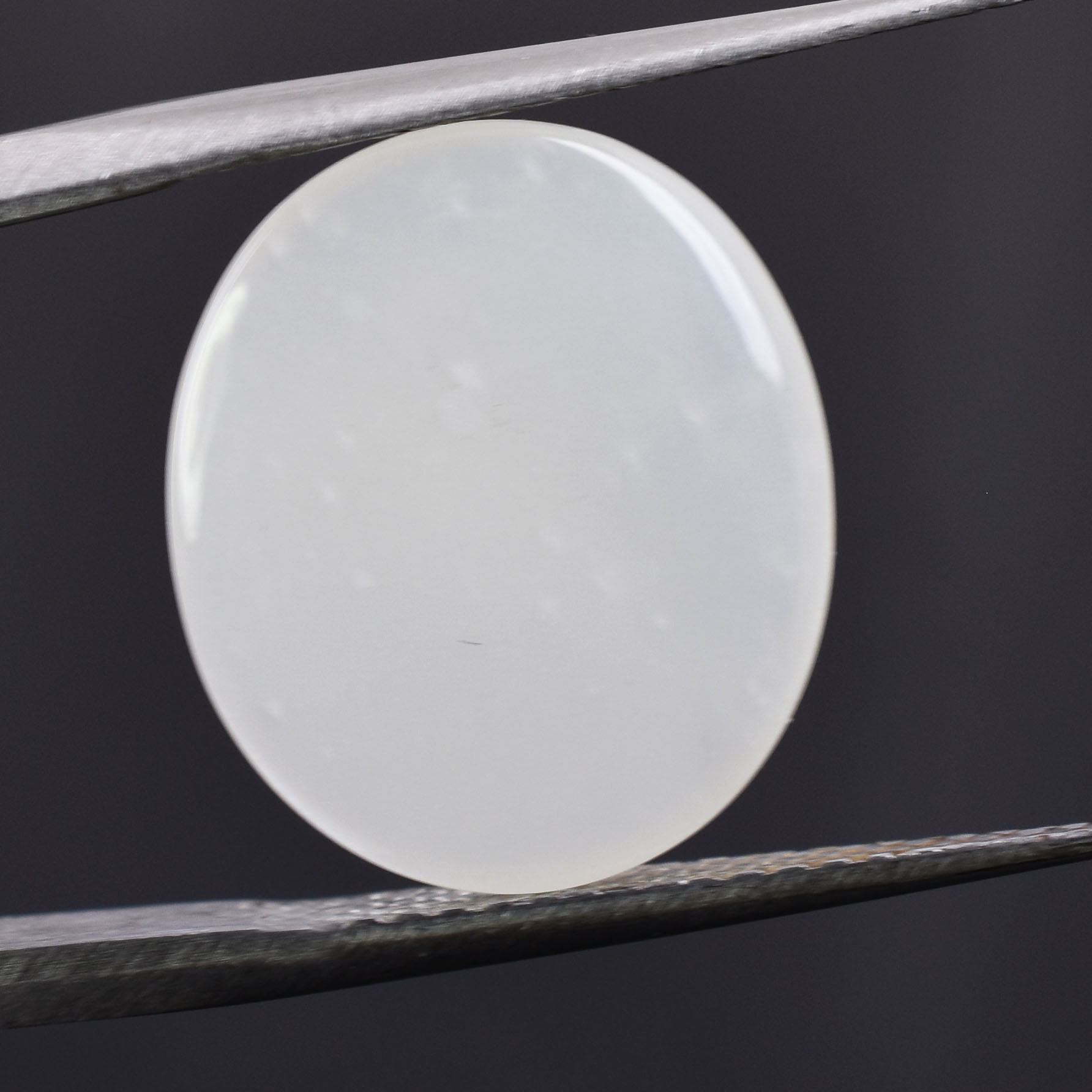 Premium 7.14 Cts Certified Natural Grey Moonstone Oval Cabochon - Image 5