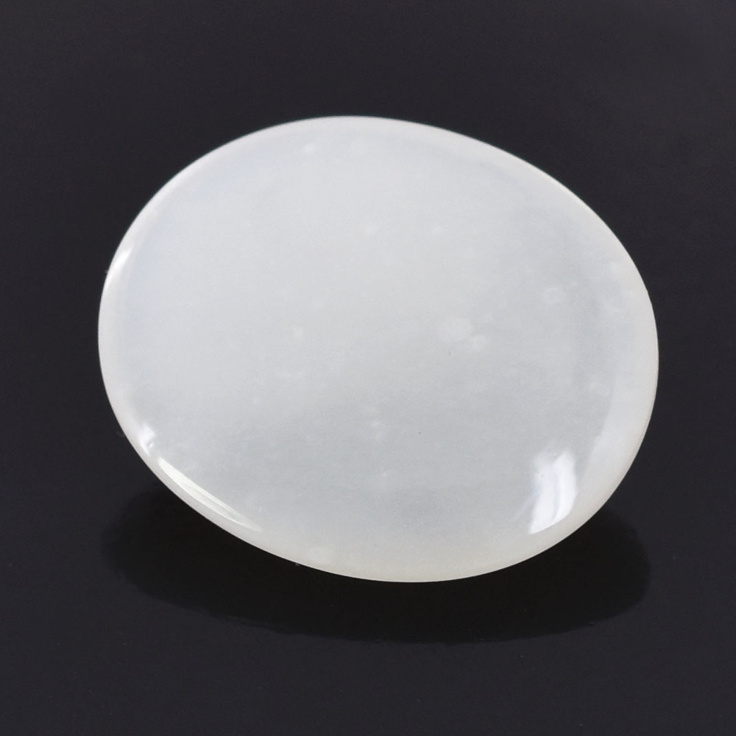 Premium 7.14 Cts Certified Natural Grey Moonstone Oval Cabochon - Image 7