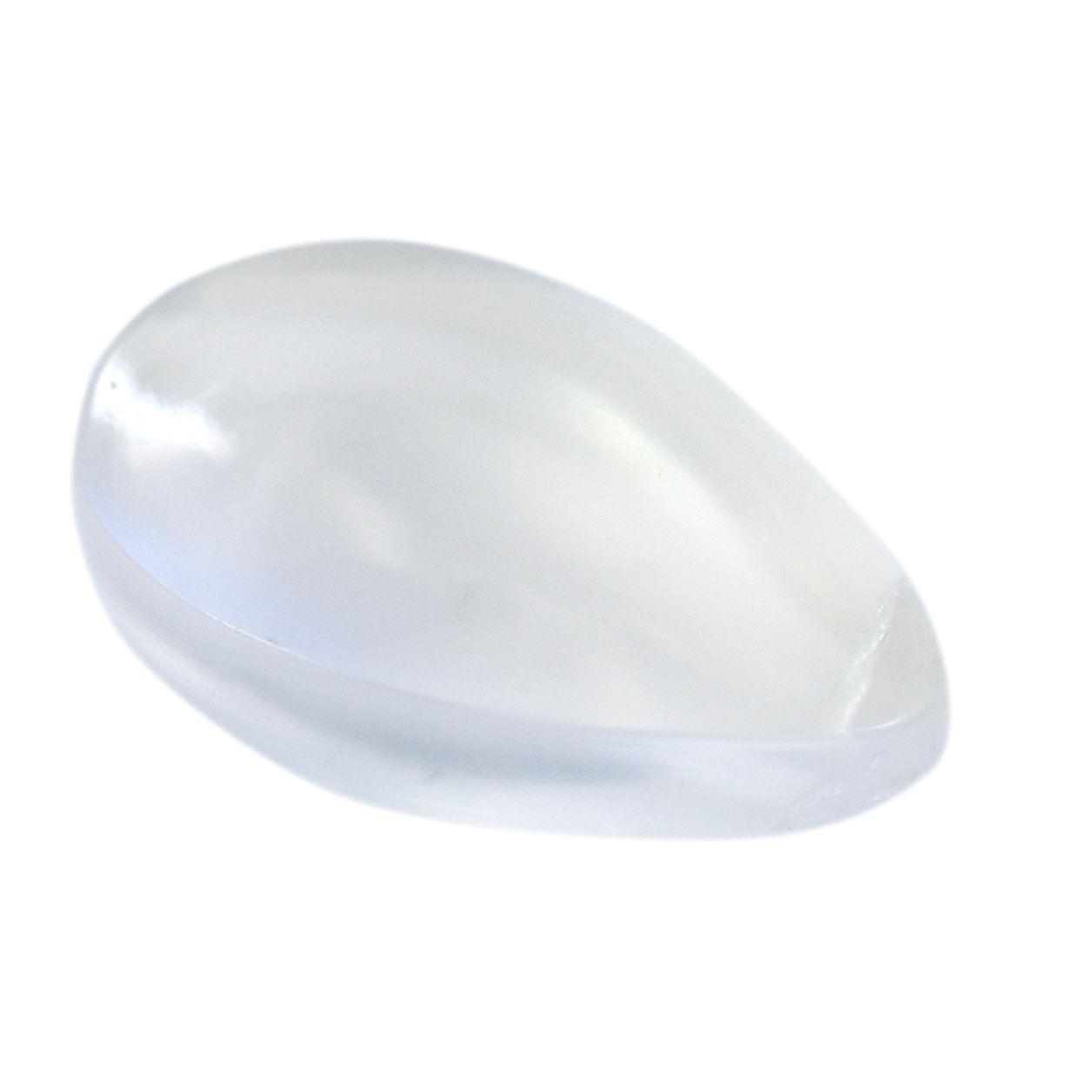 Premium 3.30 Cts Certified Natural Grey Moonstone Pear Cabochon