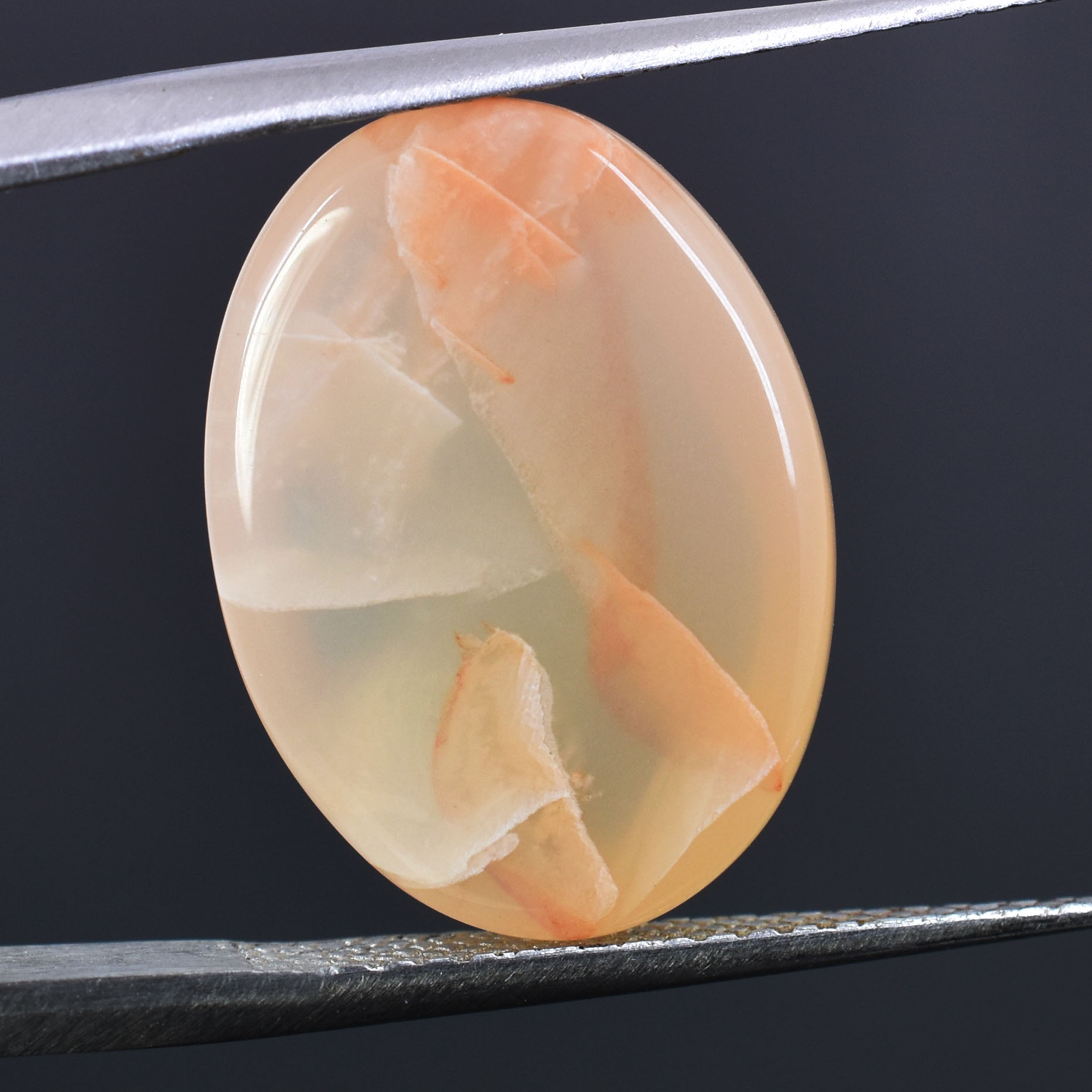 Natural Moonstone (Chandrakant Mani) Oval Cabochon Loose Gemstone | Certified Moonstone - Image 5