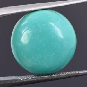 Natural Turquoise (Firoza) Oval Cabochon Loose Gemstone | Certified Blue Turquoise for Ring & Pendant | Natural Healing Crystal