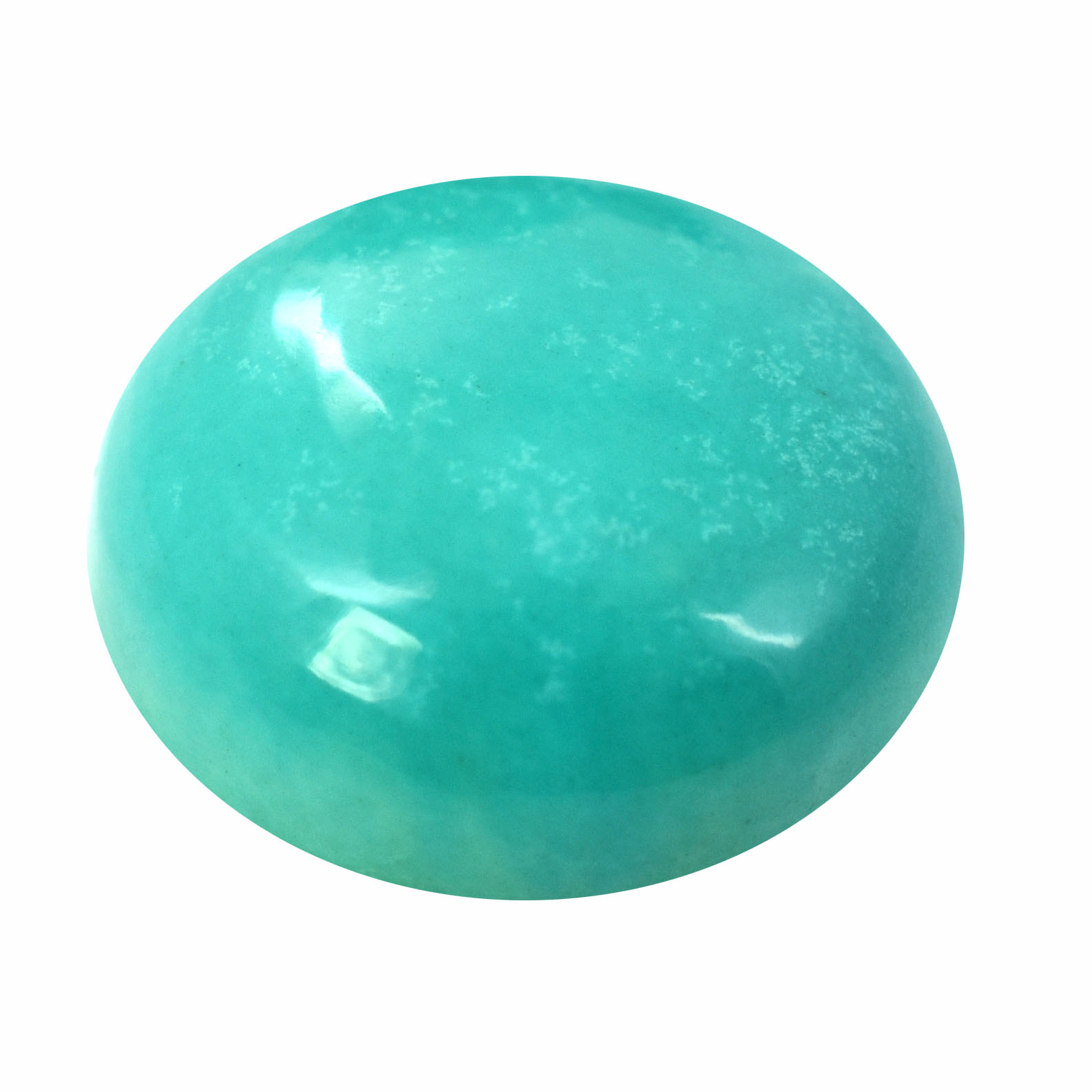 Natural Turquoise (Firoza) Oval Cabochon Loose Gemstone | Certified Blue Turquoise for Ring & Pendant | Natural Healing Crystal - Image 5