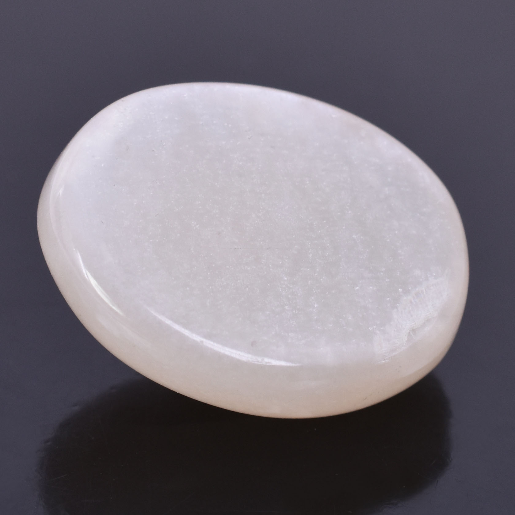 Natural Moonstone (Chandrakant Mani) Oval Cabochon Loose Gemstone | White Moonstone - Image 2