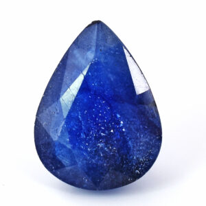 Natural Blue Sapphire Pear Mixed Cut Gemstone – 10.82 Carats Certified Corundum