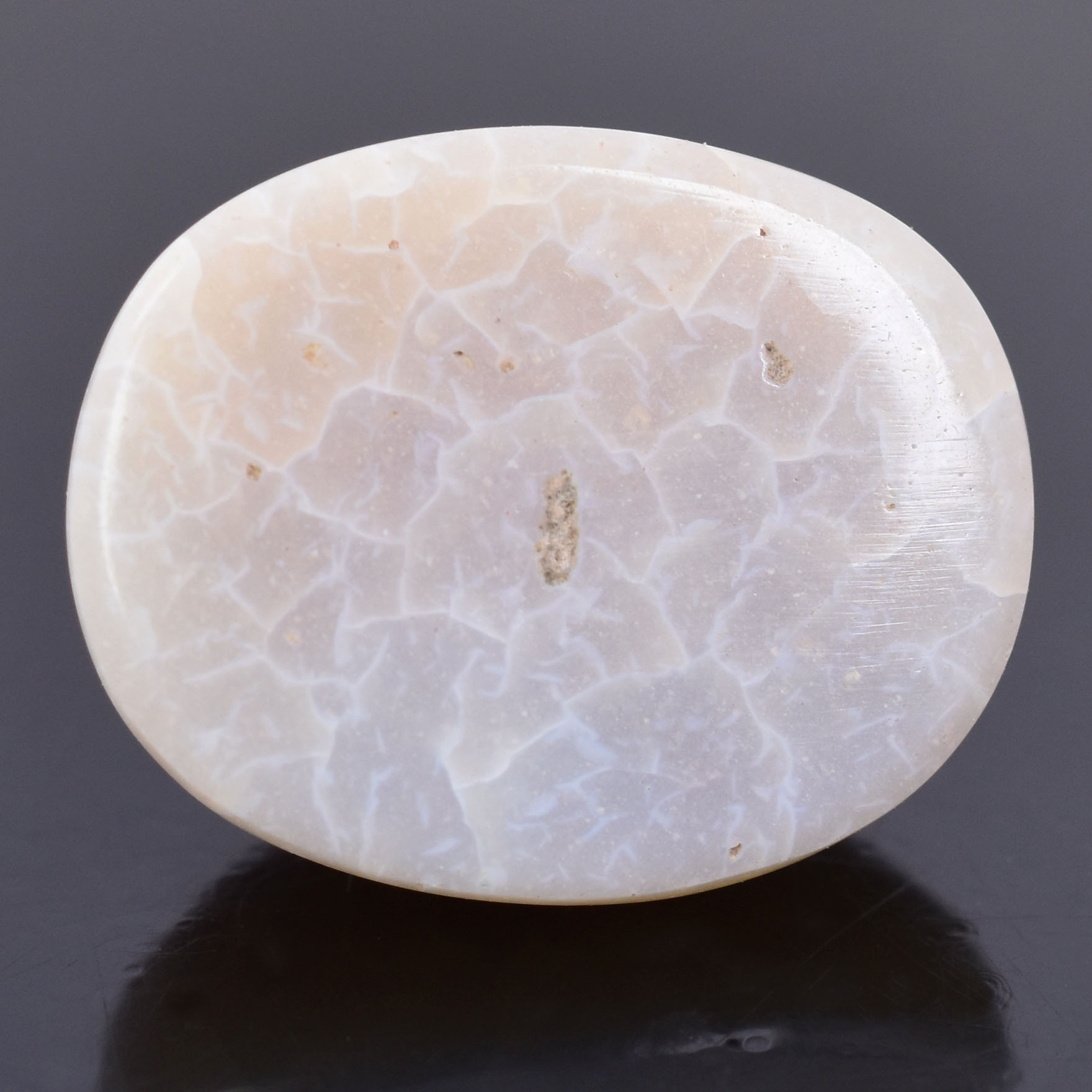 Natural White Moonstone Cabochon Gemstone | Premium Polished Oval Crystal for Jewelry & Healing - Image 3