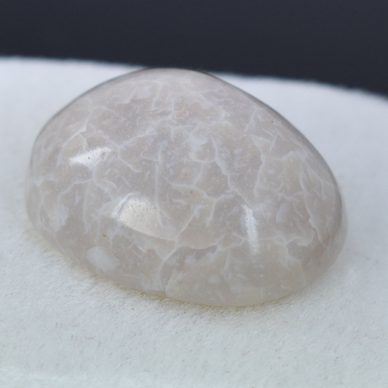 Natural White Moonstone Cabochon Gemstone | Premium Polished Oval Crystal for Jewelry & Healing - Image 6