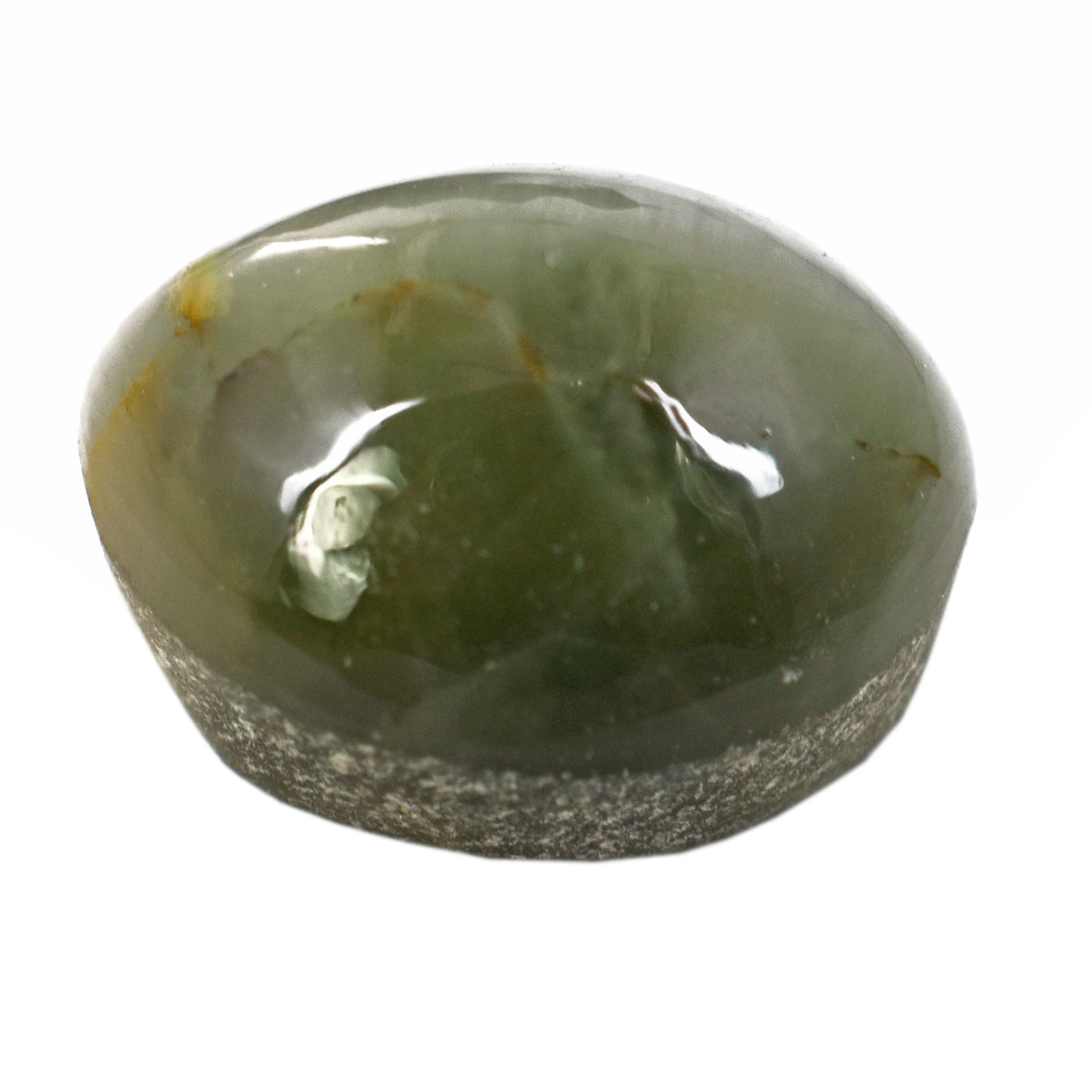 Certified Natural Cat's Eye Quartz – 11.30 Carat Oval Cabochon Gemstone - Image 2