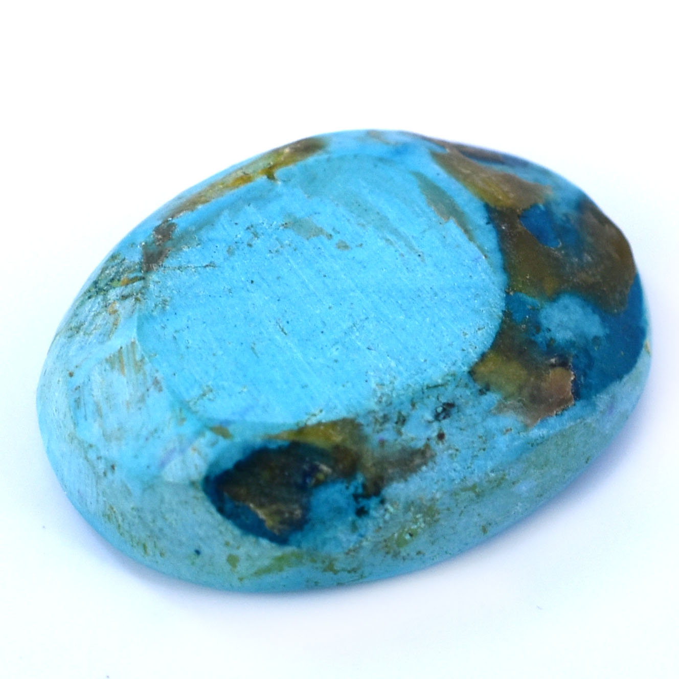 Premium 11.54 Cts Certified Natural Turquoise (Firoza) Oval Cabochon - Image 7