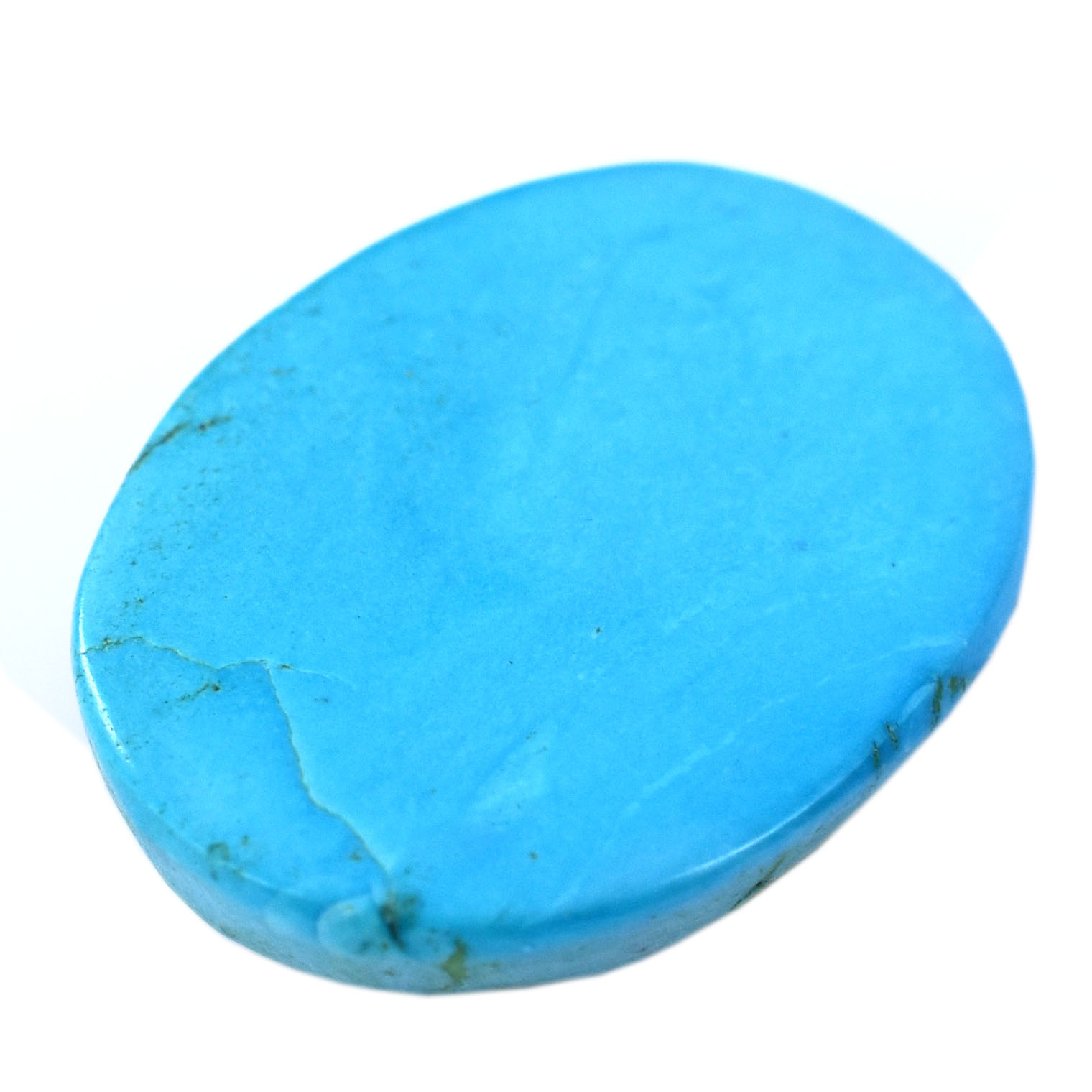 Premium 11.54 Cts Certified Natural Turquoise (Firoza) Oval Cabochon - Image 6
