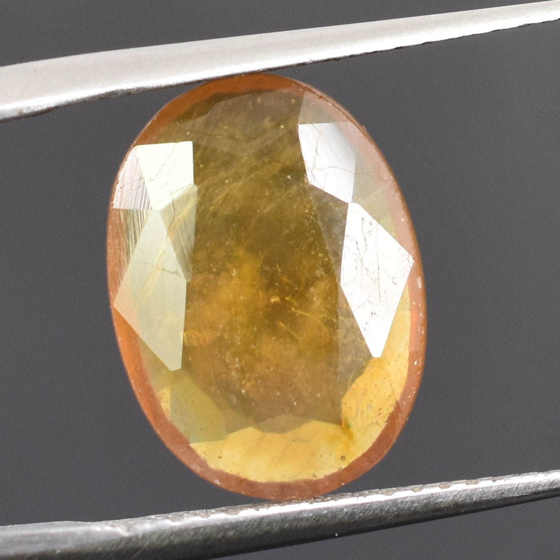 Natural Yellow Sapphire (Pukhraj) Oval Mixed Cut Loose Gemstone | Certified Yellow Sapphire for Ring, Pendant & Astrology | Natural Corundum Gemstone - Image 4
