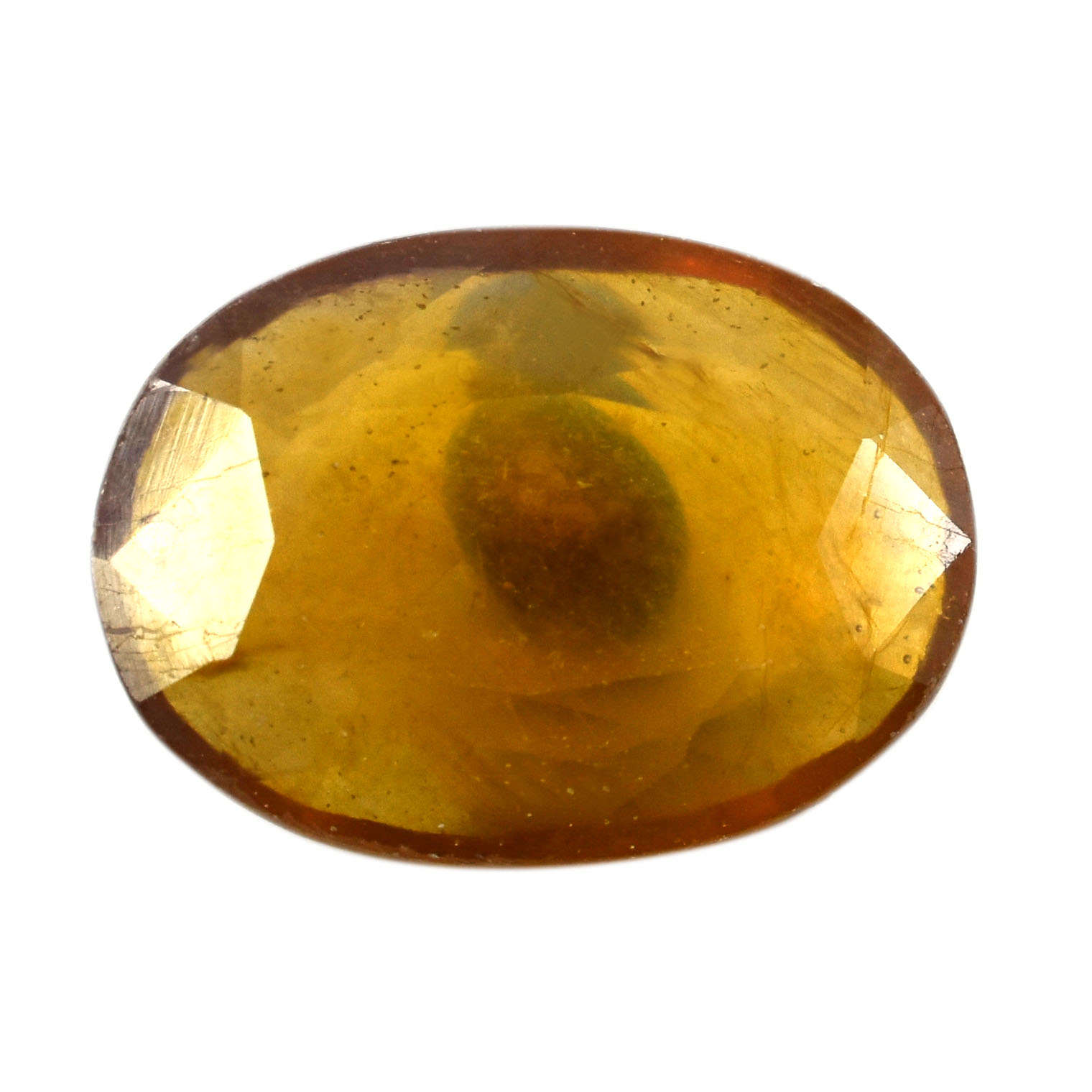 Natural Yellow Sapphire (Pukhraj) Oval Mixed Cut Loose Gemstone | Certified Yellow Sapphire for Ring, Pendant & Astrology | Natural Corundum Gemstone - Image 2
