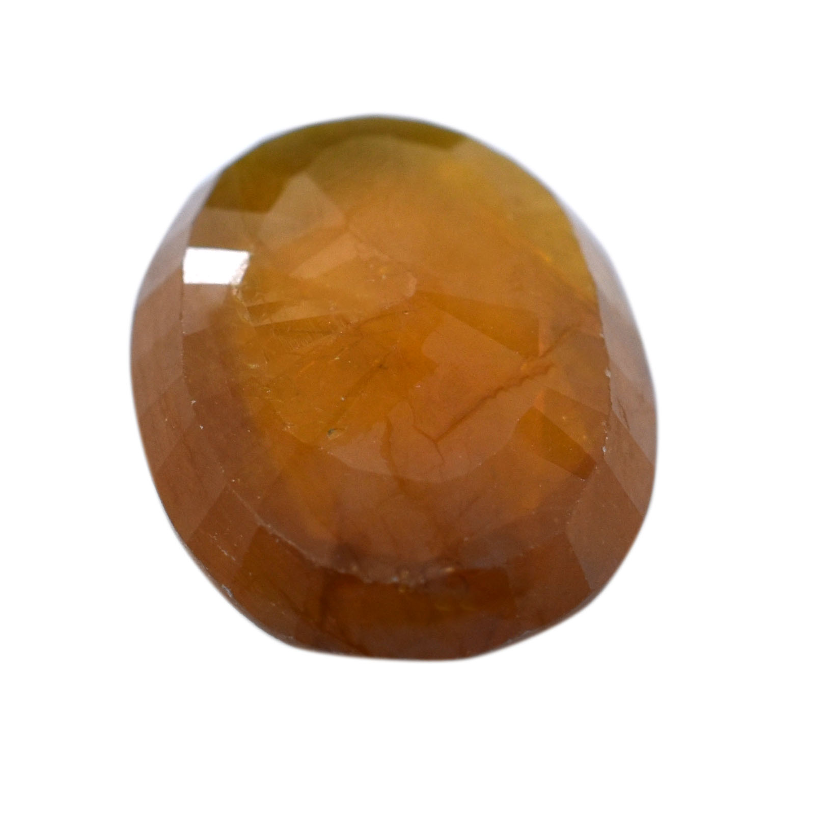 Natural Yellow Sapphire (Pukhraj) Oval Mixed Cut Loose Gemstone | Certified Yellow Sapphire for Ring, Pendant & Astrology | Natural Corundum Gemstone - Image 6