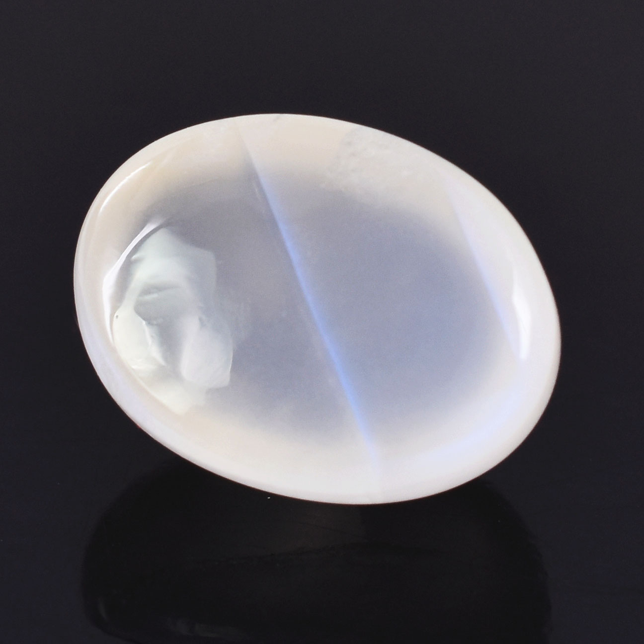Natural Moonstone (Chandrakant Mani) Oval Cabochon Certified Gemstone | Loose Moonstone for Astrology & Jewelry - Image 6