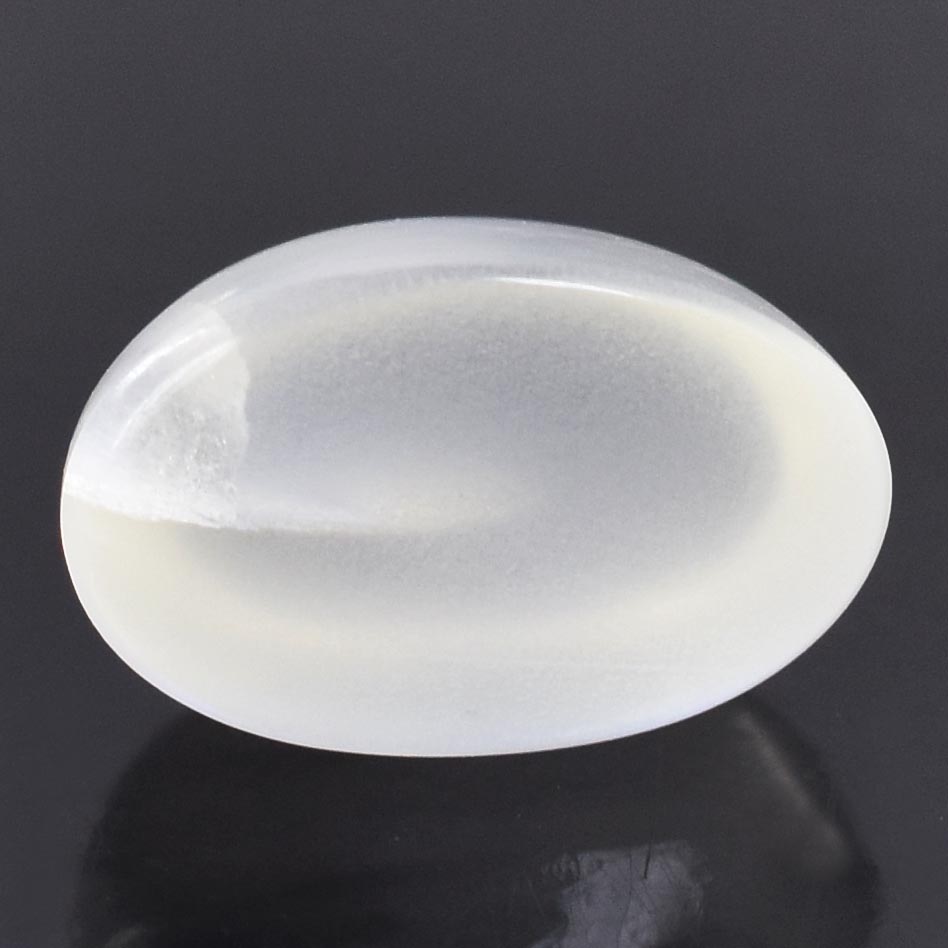 Natural Moonstone (Chandrakant Mani) Oval Cabochon Gemstone | Certified Loose Moon Stone for Astrology & Jewelry - Image 6