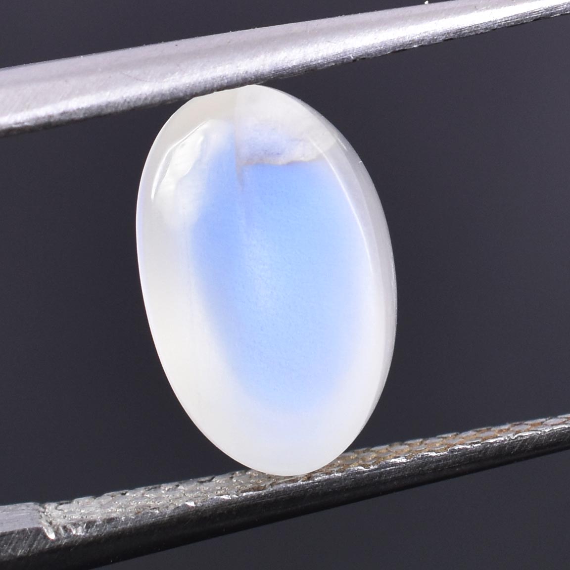 Natural Moonstone (Chandrakant Mani) Oval Cabochon Gemstone | Certified Loose Moon Stone for Astrology & Jewelry